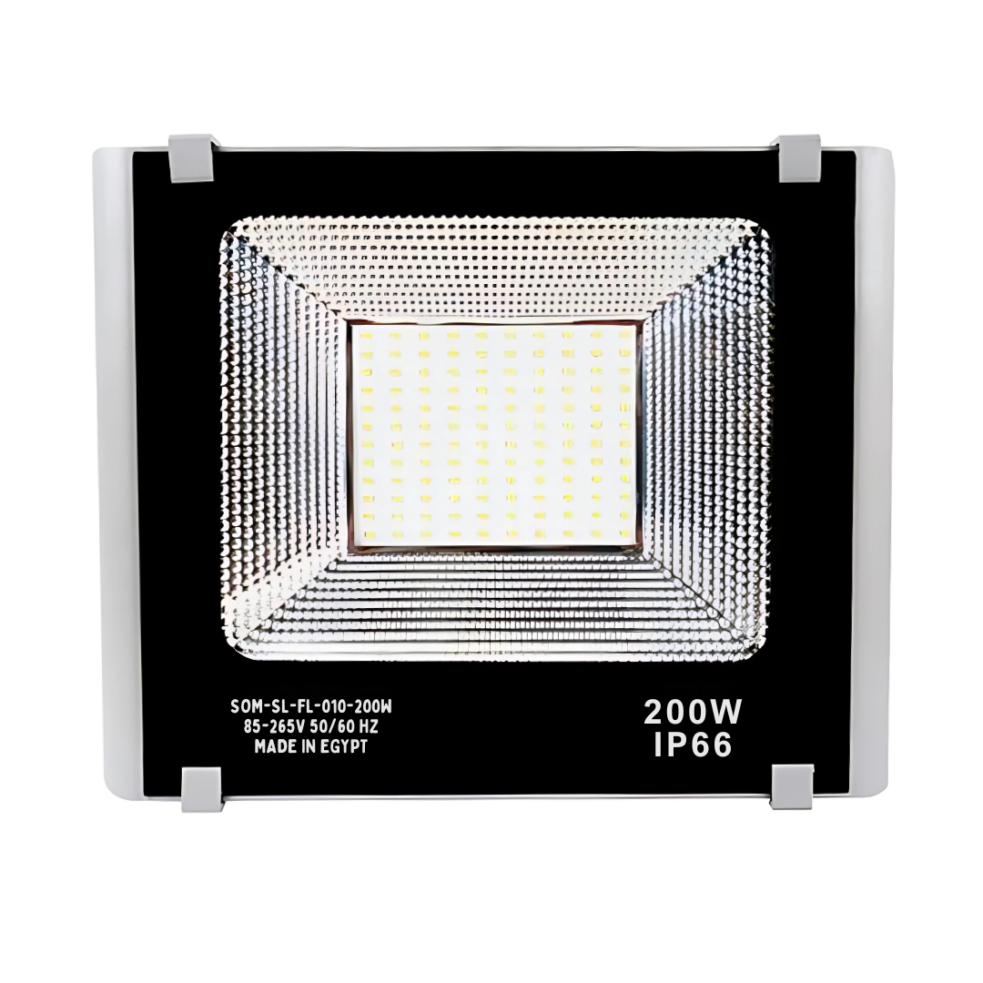 Flood Luminaire M8- 200W  EPISTAR LED CHIP 6500K IP66 - 3 YEARS WARRANTY