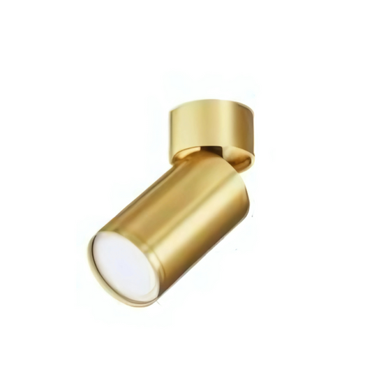 Adjustable Surface Mounted Spotlight - ALUMINUIM WITHOUT LAMP - GOLD