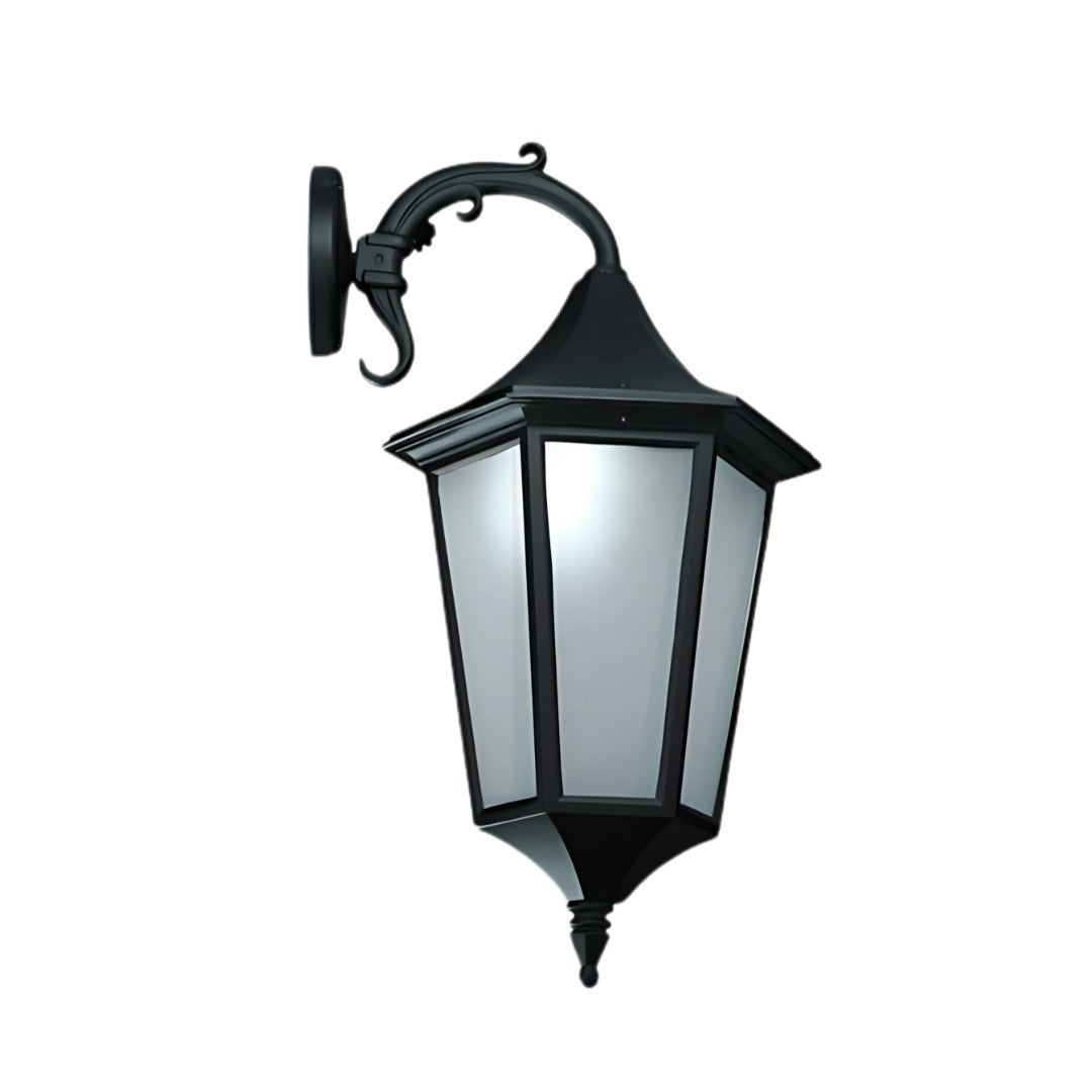 Decorative Lantern - Die-Cast Aluminium BIGFrame - WITH BRACKET WITHOUT LAMP